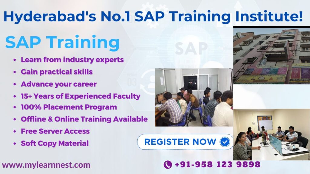 Hyderabad's No.1 SAP Training Institute!