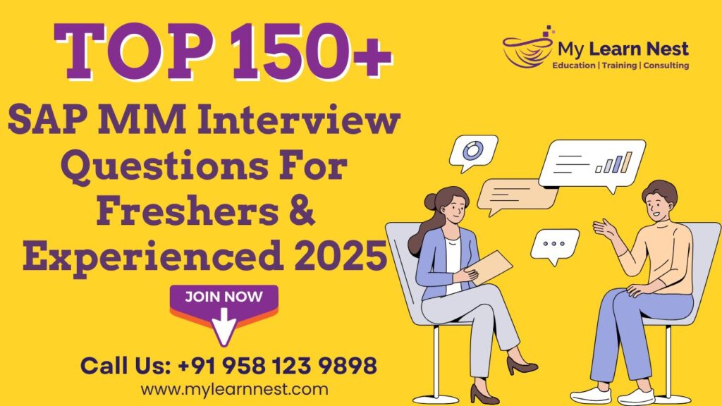 SAP MM Interview Questions 150